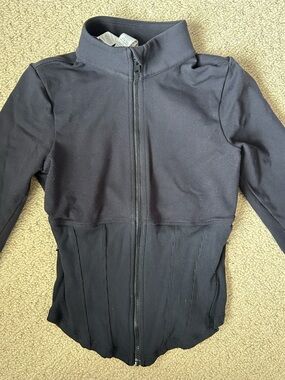ALO Yoga Black Corset Jacket